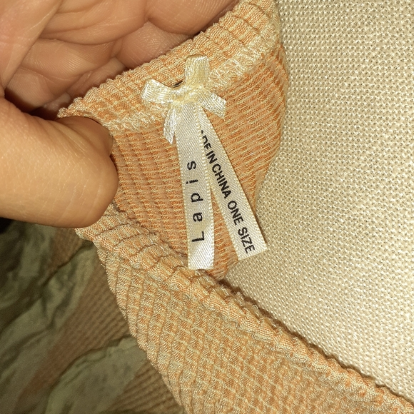 Lapis strapless dress. OS. Good used condi… - Picture 3 of 4